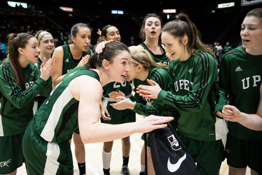 UPEI's women's basketball team