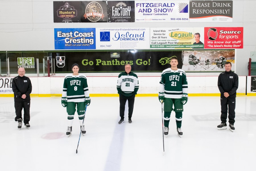 L-R: Bruce Donaldson, Chiara Esposito, Dave Currie, Fil Rydstrom, and Forbes MacPherson