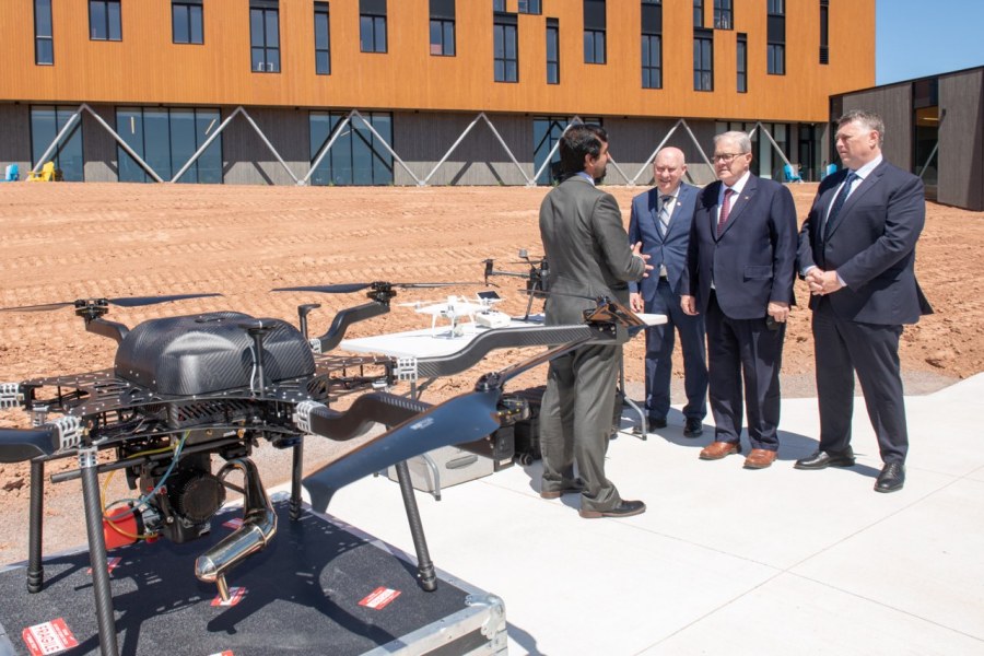 Official opening of Canadian Centre for Climate Change and Adaptation, May 19, 2022.