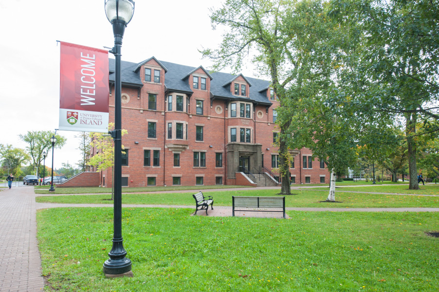 photo of brick building on campus