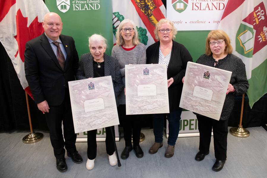 UPEI President Greg Keefe and 2023 UPEI Founders