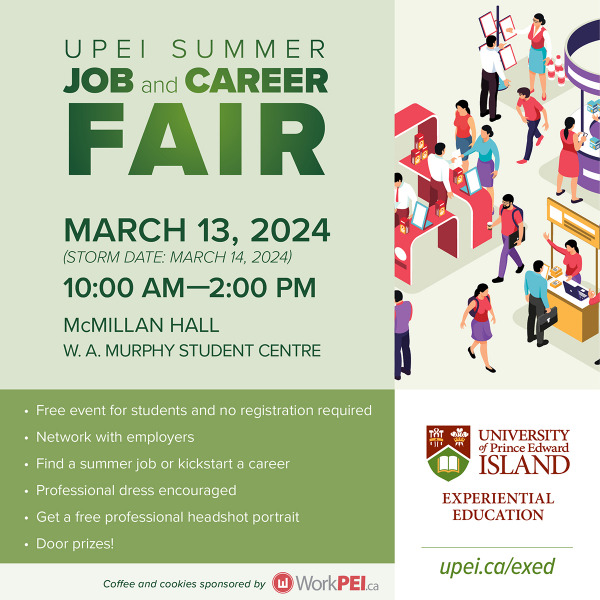 UPEI Summer Job and Career Fair