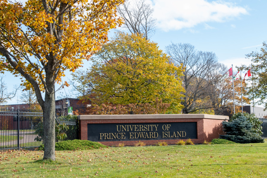 UPEI sign