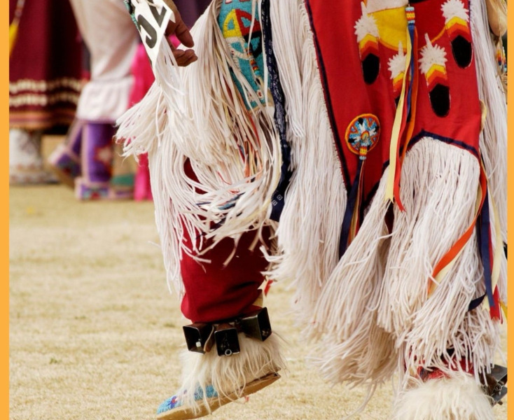 Indigenous dancer