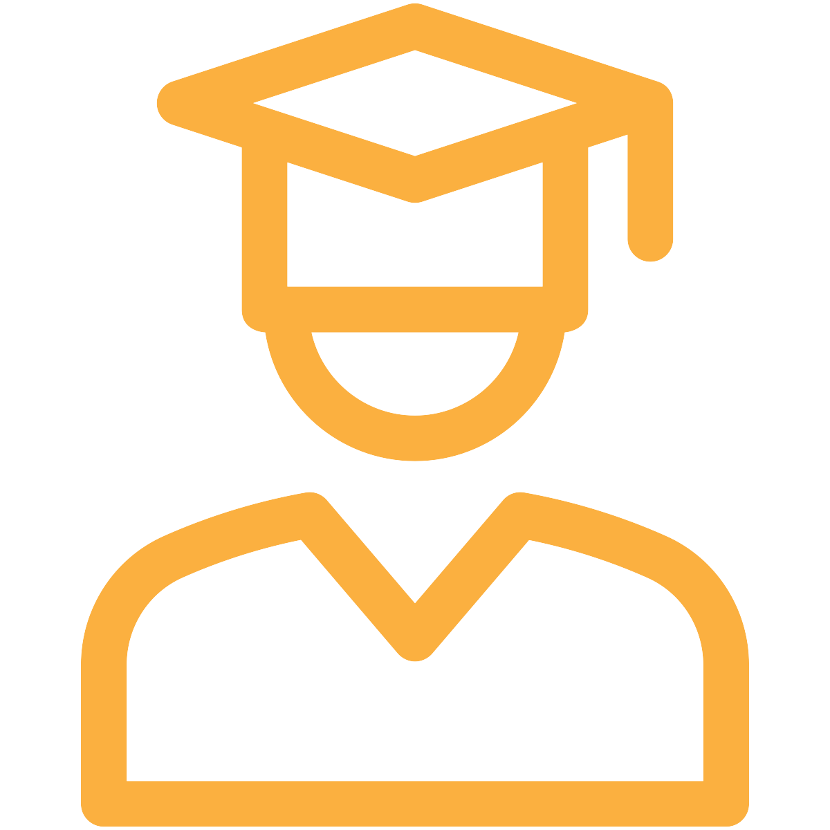 degree icon in gold