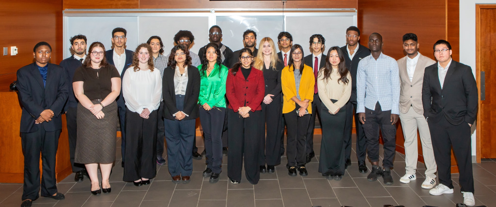 Students on the top eight 2025 Pitch Battles teams.