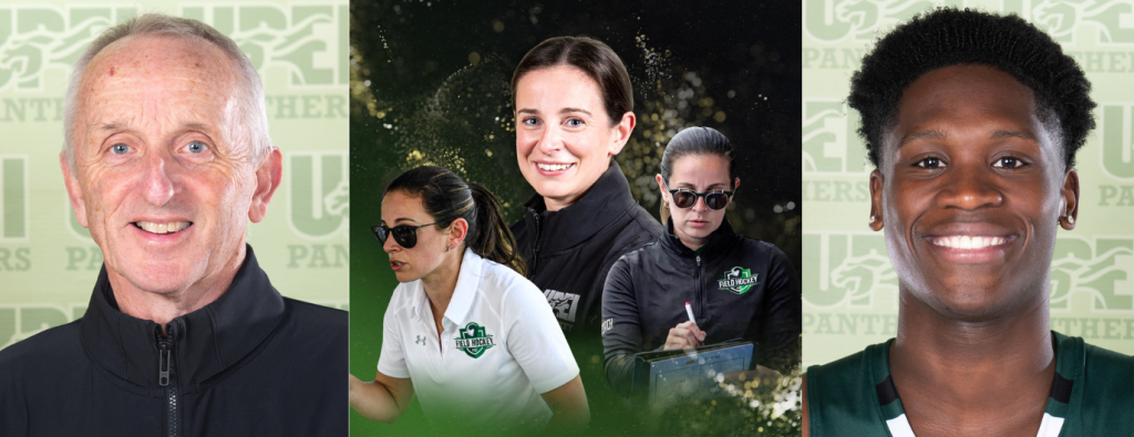 Left to right: Colin MacAdam, Lacey MacLauchlan, and Kamari Scott