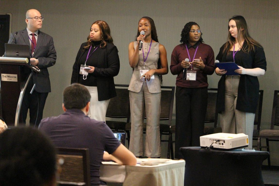 Actuarial science students from UPEI