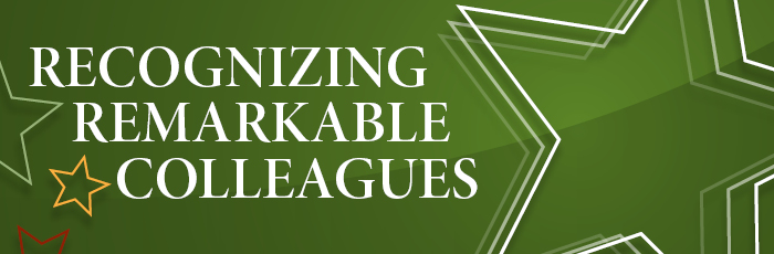 Recognizing Remarkable Colleagues graphic