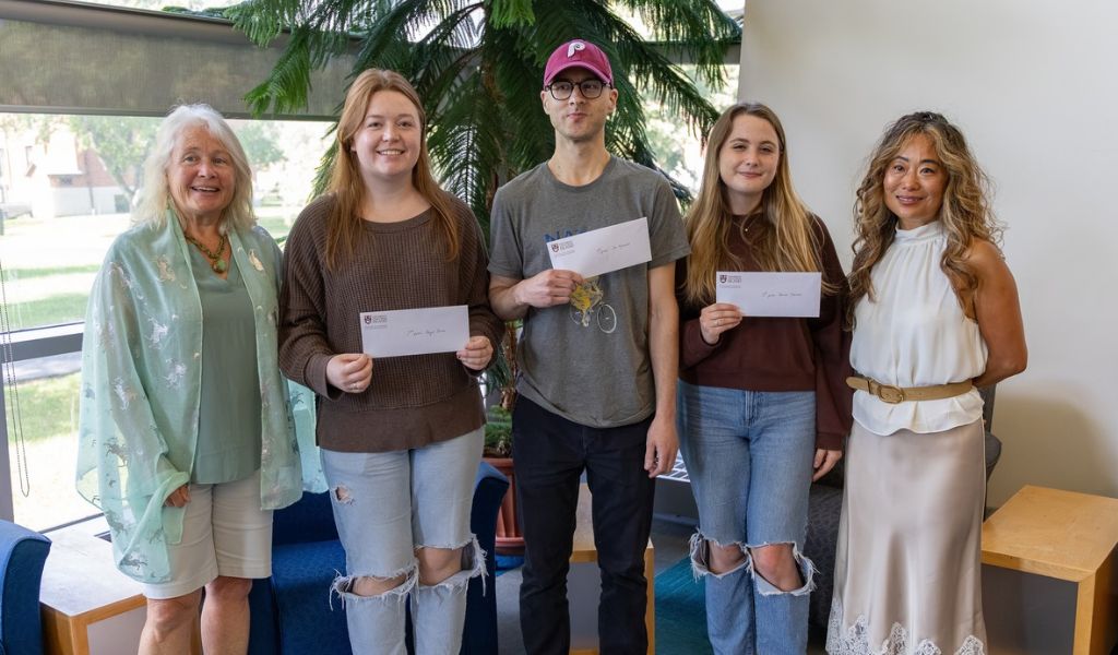Photo of the 2026 AVC Summer Research and Leadership Program poster competition award winners.