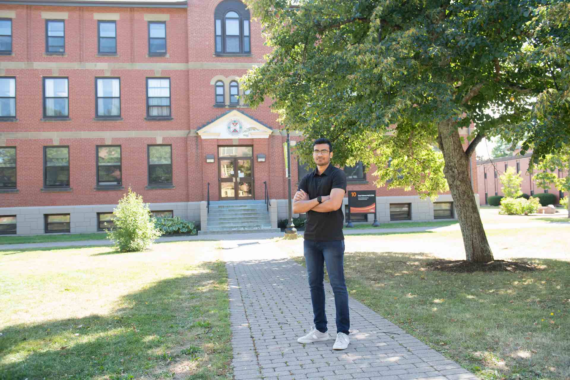 UPEI graduate student Aadesh Nunkoo