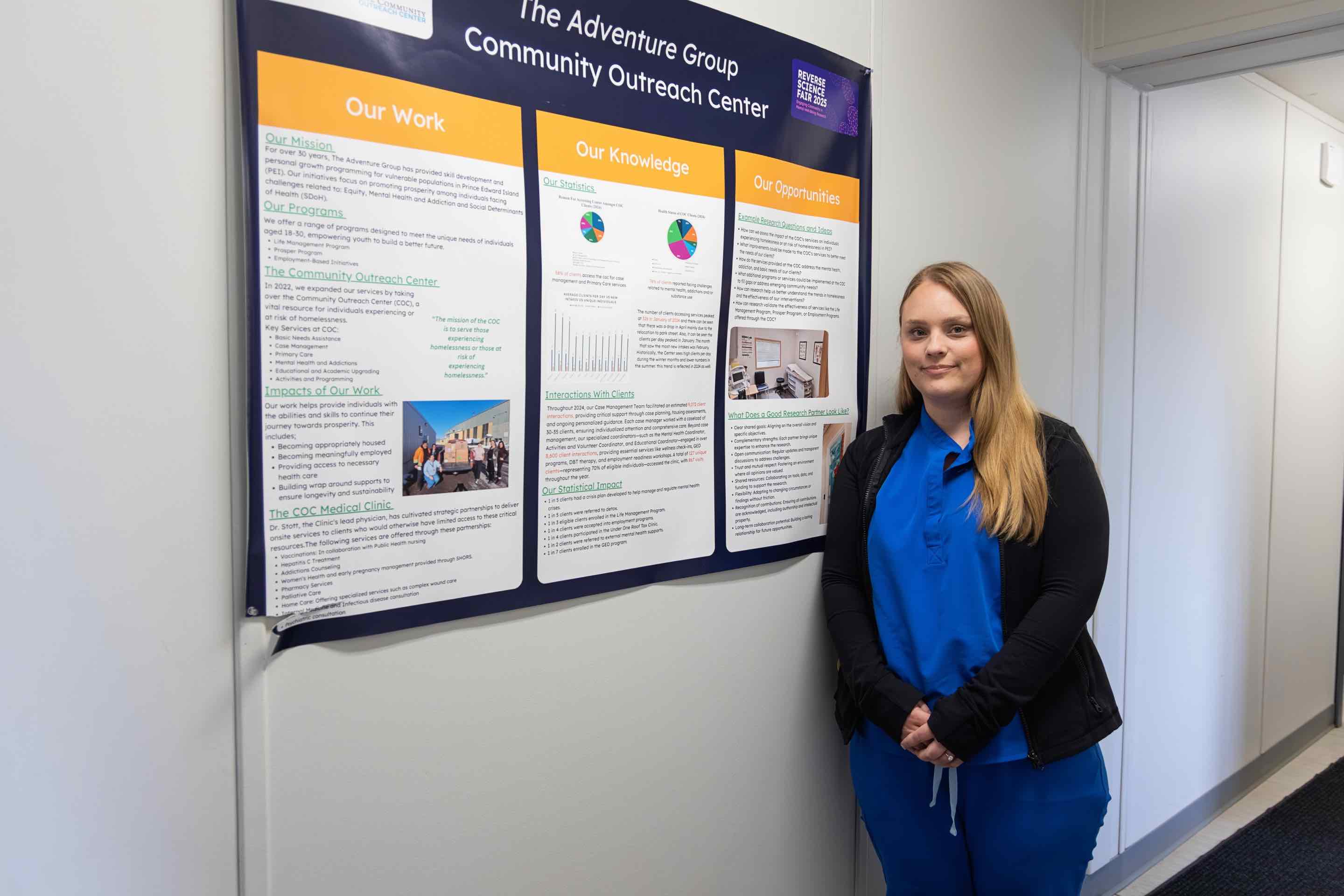 UPEI Nursing graduate Hannah Harrington