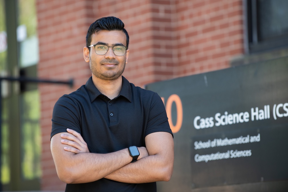 UPEI graduate student Aadesh Nunkoo