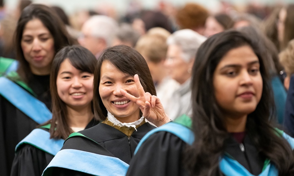 three UPEI graduates