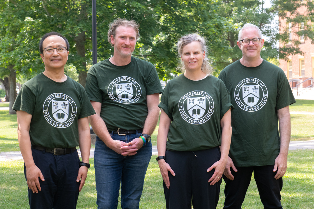 four staff members of the International Customized Program Office