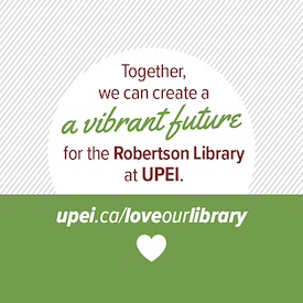 Love Our Library green sticker