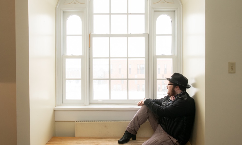 Tanner in UPEI's SDU Main Building