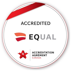 Accreditation Canada "Equal" program seal