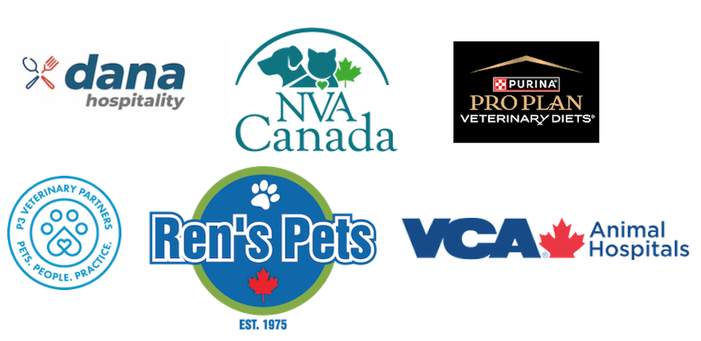 various logos of corporate Vet Camp partners