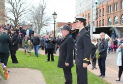 Dr. Greg Keefe and Acting/Sub Lt Cedric Stead