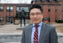 Dr Xiuquan (Xander) Wang, associate professor and director of the Climate Smart Lab at UPEI’s Canadian Centre for Climate Change and Adaptation