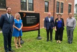 Mélaine Ricard-Boulieu, Sherilyn Acorn, Dr. Greg Keefe, Charlotte Montel, and Dr. Jerry Wang 