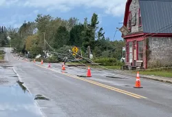 Aftermath of Hurricane Fiona