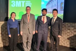 Winners of UPEI's 3-Minute Thesis competition