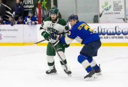 Colby Huggan and the UPEI Men’s Hockey Panthers will kick off the New Year with a home game against the Université de Moncton Aigles Bleus on Wednesday, January 7.