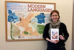 Dr. Marie Pascal, assistant professor in the UPEI Department of Modern Languages