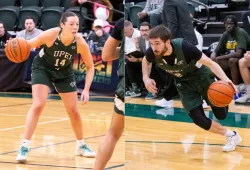 UPEI Basketball Panthers Devon Lawlor and Sam Chisholm will play their final game as Panthers on February 13 against St. Francis Xavier University.