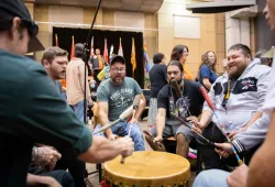 Drumming group