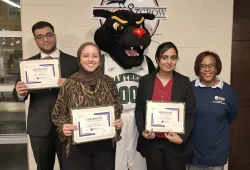 Winners of UPEI's 2025 3MT competition