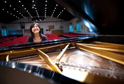 echo lau in the steel recital hall