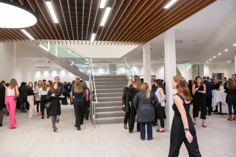 lobby of performing arts hall