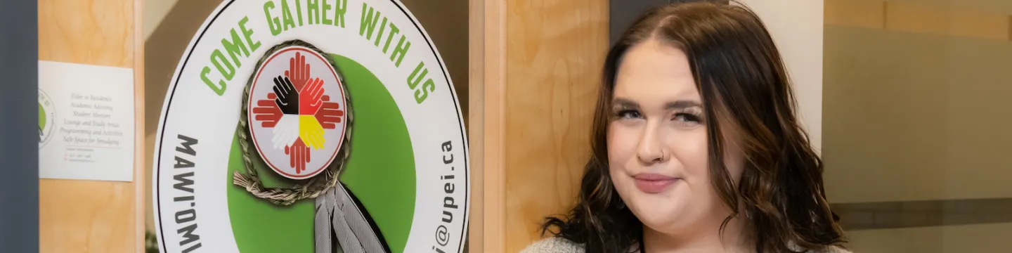 upei mawi'omi centre student lead emma pickering