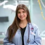 upei doctor of veterinary medicine student farnaz farnaghi in an operating room